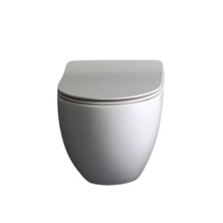 Royal One No Rim slim toilets�de med easy luk