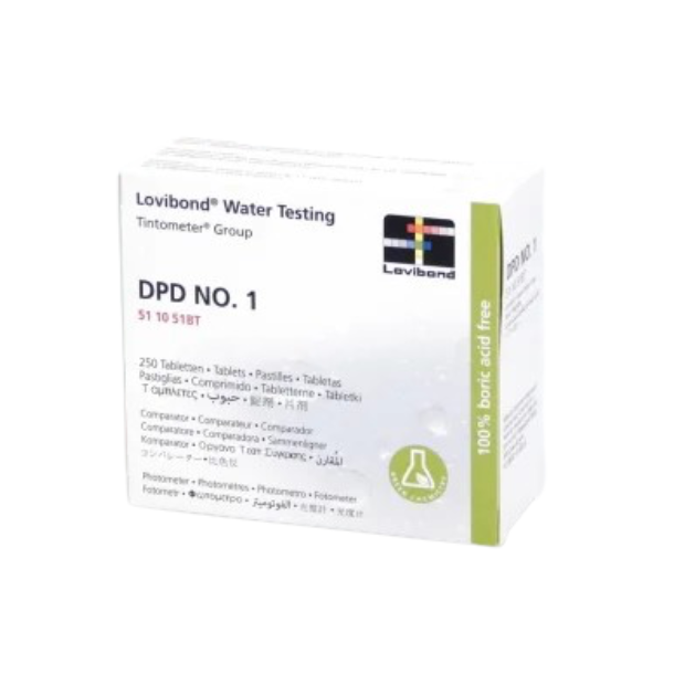 DPD nr 1 Photometer testtabletter 250 stk