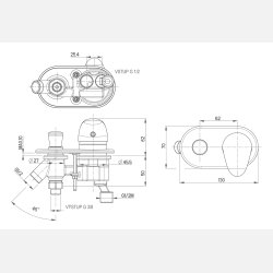  Dafne kar armatur i krom