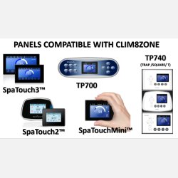 Balboa inverter varmepumpe 7,5kW CLIM8ZONE til udendrs spabade