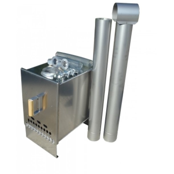 Koriks Wood Heater Brndeovn 25kW til vildmarksbad