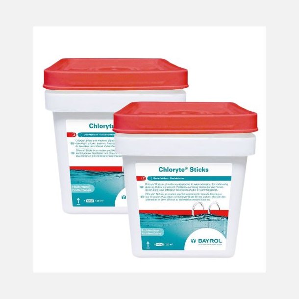 2 x Calcium Hypoklorit Sticks 4,5 kg