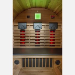 Sauna t�nde med infrar�d sauna
