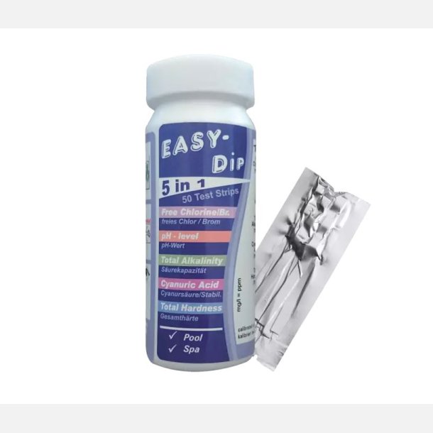Teststrips 5 i 1, 50 stk