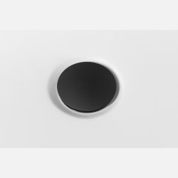 Af-/overlb til Tajo badekar i mat sort