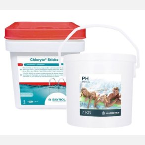 Calcium Hypoklorit Sticks 4,5 kg + PH-Minus 7kg