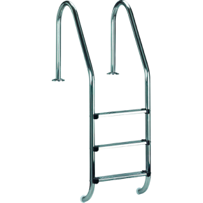 Kvalitetsstige med tre trin til inground pool