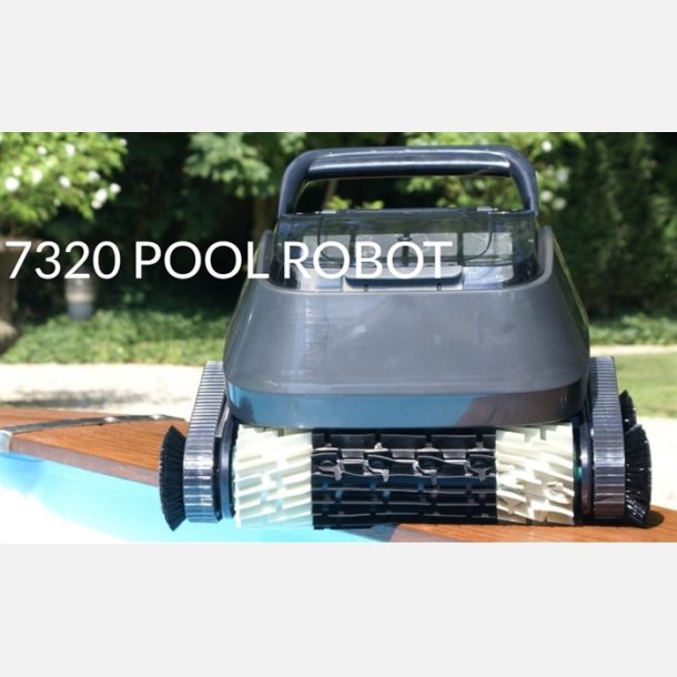 8streme poolrobot med sidebørster