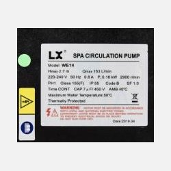 Cirkulationspumpe WE14 til udespa