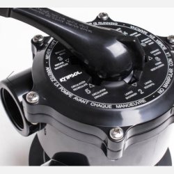 Multiport 6-vejs ventil 1�" Top m/gevind