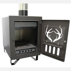 Rexener Wood Heater Brndeovn 35kW til vildmarksbad