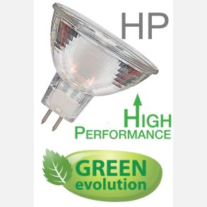 Spa halogenp�re GU5,3 25W med UV-filter glas