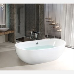 Zeus fritstende badekar